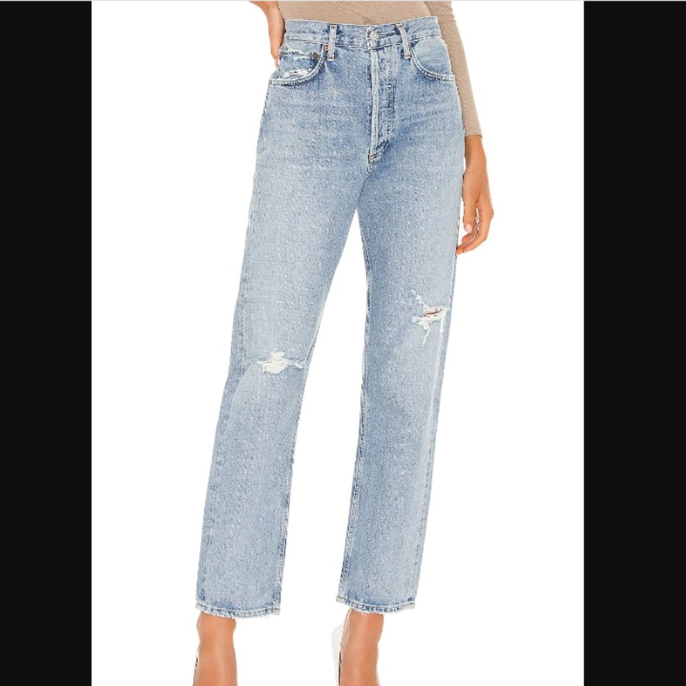 Agolde 90’s Mid Rise Loose Fit Captured Size 24